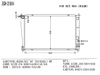 Wholesale Car Engine Cooling System Aluminum Parts Radiator for Hyundai H200/H1′97 (DIESEL) Mt OEM 25310-4A000