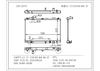 Factory Direct Wholesale Aluminum Radiator for Lexus Ls IV (USF0) 160 06-at OEM 16400-38191