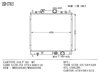China Wholesale Aluminum Auto Parts Cooling System Water Tank Radiator OEM MB660540/MB660596 for Colt 92- Mt