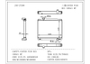 Factory Direct Wholesale Mitsubishi Canter Fuso Bus (ROSA) Mt Aluminum Car Radiator