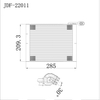 Factory Sell Auto AC Evaporator Core for 885010d150