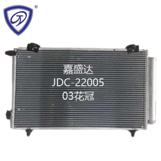 Heat Exchanger Condenser Parallel Flow Aluminum Car Radiator Condenser for Toyota Corolla 03