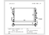 China Manufacturer Hot Selling Aluminum Auto Parts Radiator for Buick Lacrosse 1.5t 2016- ATM