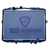 High Quality Aluminum Modern Auto Parts Radiator Wholesale OEM 25300-43000/43820 for H100 Mini Bus 93- Mt/Grace 93- 2.6td Mt