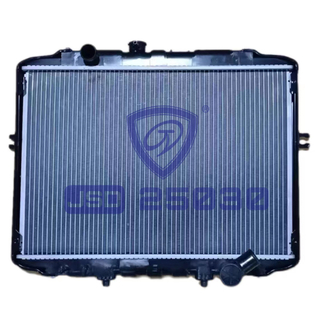High Quality Aluminum Modern Auto Parts Radiator Wholesale OEM 25300-43000/43820 for H100 Mini Bus 93- Mt/Grace 93- 2.6td Mt