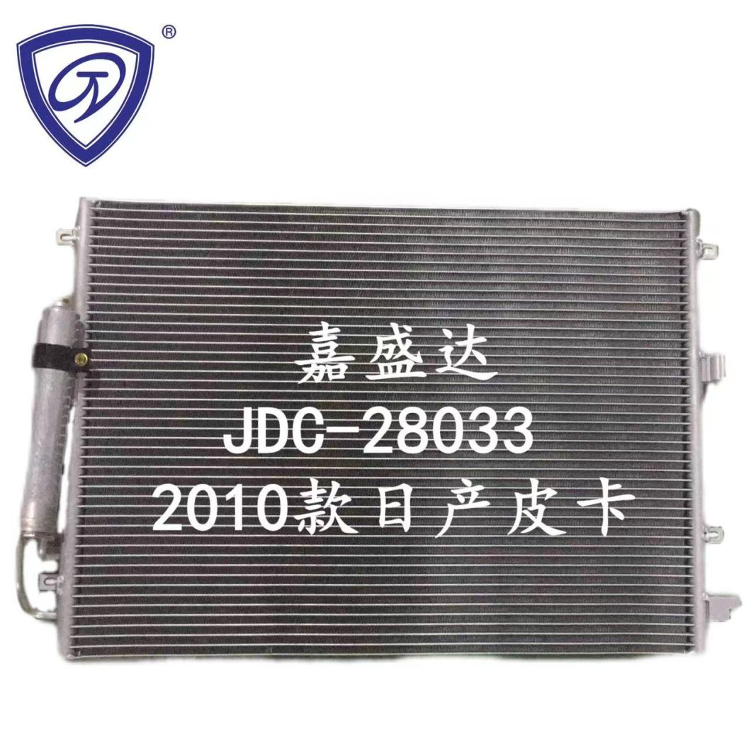 Heat Exchanger Condenser Parallel Flow Aluminum Car Radiator Condenser for Nissan Pickup′10-