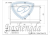Wholesale Aluminum Auto Parts Air Conditioner Condenser for Byd/Su Rui/14 Models