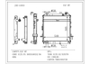 Chinese Manufaturer Aluminum Auto Parts Cooling System Radiator Wholesale for Isuzu Elf Mt Light-Duty Trucks