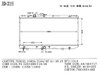 Toyota Tercel Corsa EL44/45′91-95 at Auto Parts Cooling System Aluminum Water Tank Radiator 16400-11450