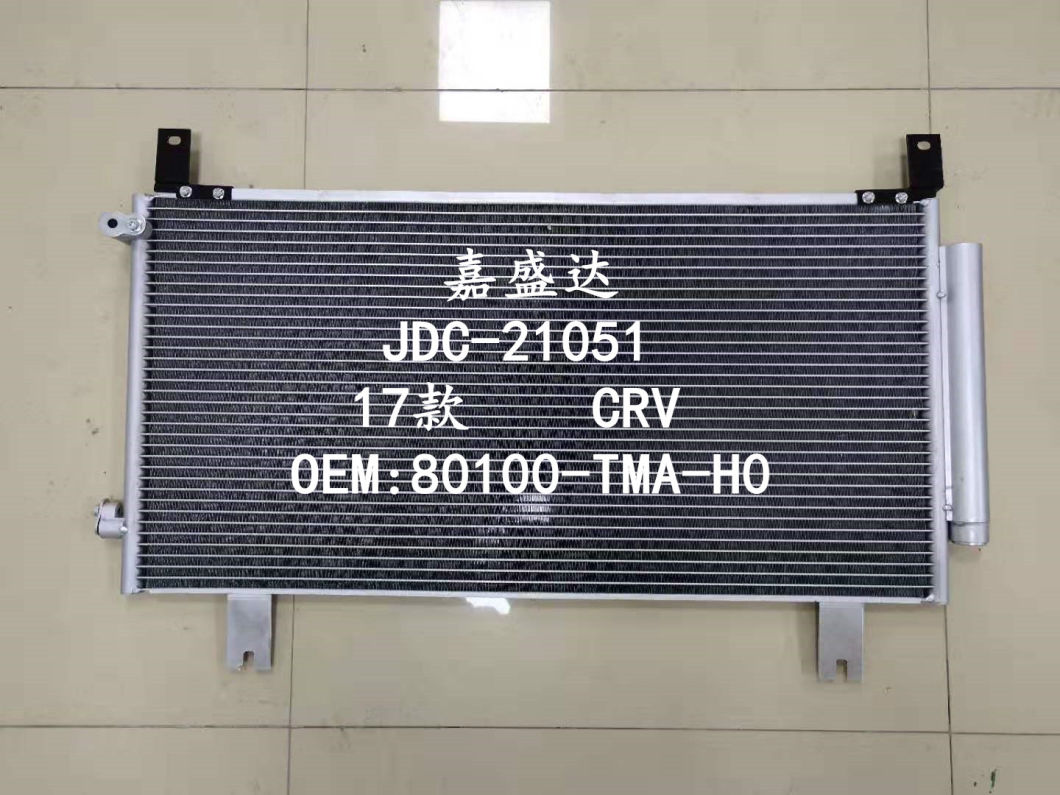 Dongfeng for Nissan CRV 17- Automobile Aluminum Condenser Wholesale OEM 80100-Tla-A01