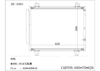 Car Air Conditioner Spare Parts Condenser for Hiace