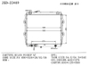 Car Cooling System Aluminium Auto Radiator for Toyota Hilux Pickup at