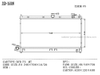 Auto Spare Parts Engine Cooling Car Radiator for Byd F3 Mt