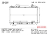 for Toyota Camry Car Cooling System Aluminum Radiator Wholesale OEM 16400-0h291/0h220