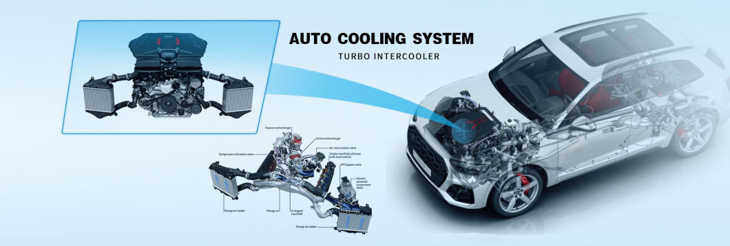 Good Quality Car Radiator for Hyundai Santfe′ 07-at OEM 25310-2b100