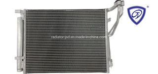 High Pressure Car Cooling System 97606-C1100 Aluminum Fin Copper Tube Refrigerator AC Air Condenser Micro Channel Condenser for Hyundai for KIA