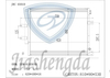 Hot Sale Byd S7 1.5t Air Conditioner Refrigeration Auto Parts Aluminum Condenser