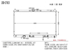 High Quality Aluminum Auto Parts Lancer 01- Diesel at Cooling System Water Tank Radiator Wholesale