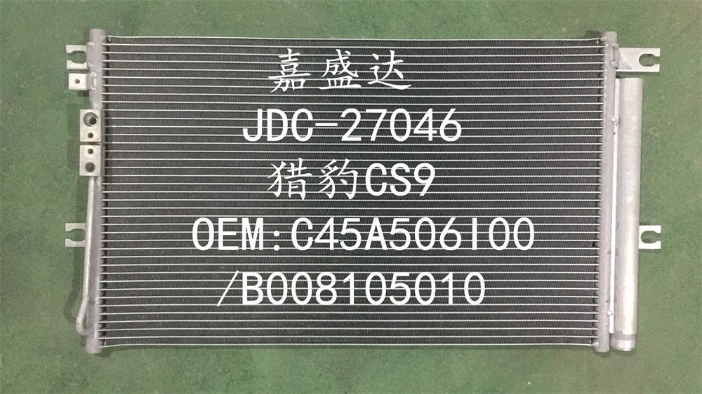 China Auto Spare Parts Manufacturer Wholesale Car Air Conditioner Condenser OEM C45A506I00/B008105010 for Cheetah CS9