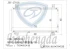 Condenser OEM MB958112 for Grandis 05-