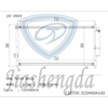 Auto Air Conditioner Condenser Wholesale OEM 92100-8h310 for X-Trail/T30/02-