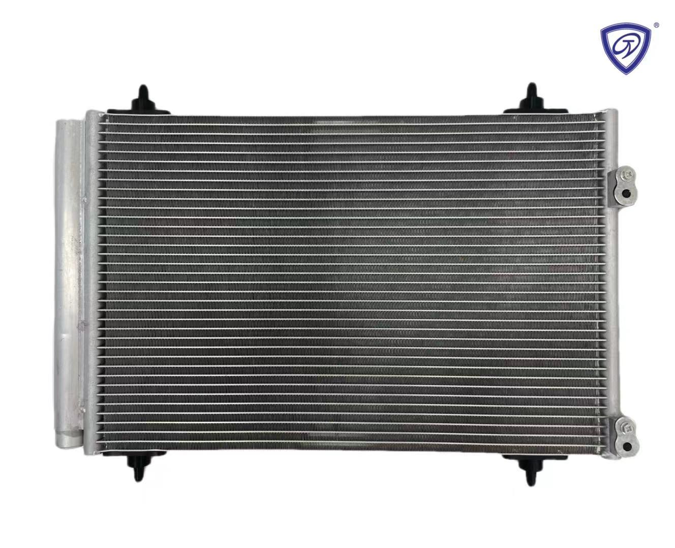 Cooling System Aluminium Auto Parts AC Car Condenser for Peugeot 308/408/C4