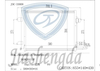 All Aluminum Auto Air Conditioner Parallel Flow Condenser Car Condenser for Volkswagen Sagitar