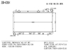 Factory Direct Wholesale Subaru Impreza′92-97 Mt Aluminum Radiator OEM 45199-Fa040