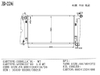 Corolla, 01/Avensis′03 1.8 Mt Auto Parts Cooling System Aluminum Water Tank Radiator 16400-0d200 on Sale