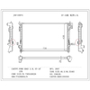High Quality Ford Edge 3.5L 07-10 ATM Car Cooling System Water Tank Radiator Wholesale OEM 7t4z8005A/B