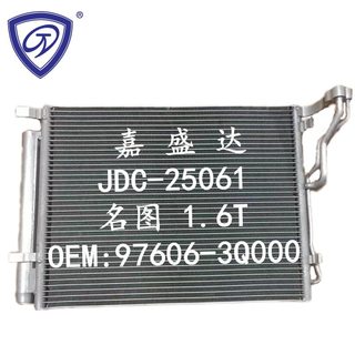 Famous Figure 1.6t Auto Radiator Air Conditioner Refrigeration Parts Condenser OEM 97606-3q000