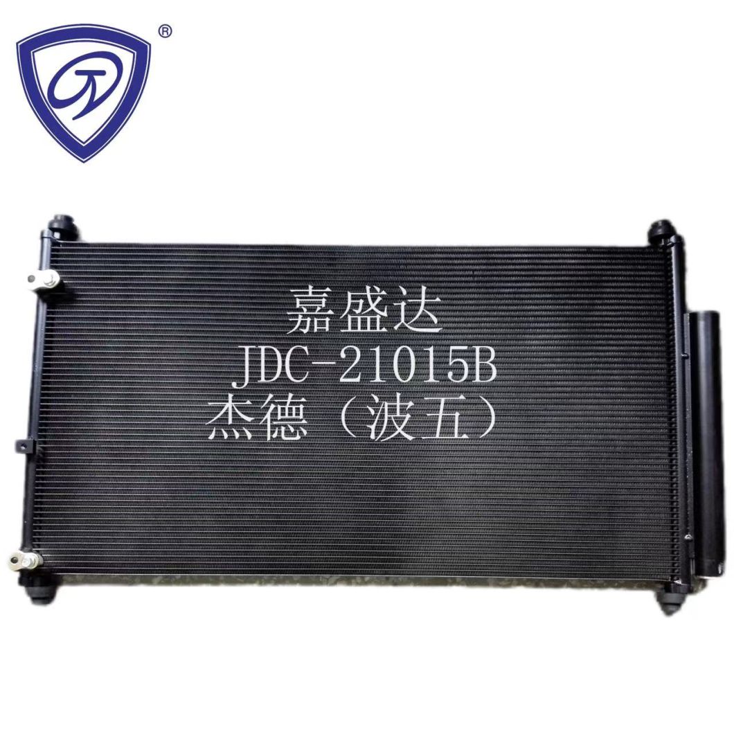High Pressure Car Cooling System Aluminum Fin Copper Tube Refrigerator AC Air Condenser Micro Channel Condenser for Jade
