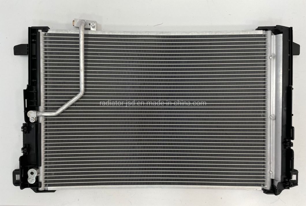 Heat Exchanger Condenser Parallel Flow Aluminum Car Radiator Condenser for Benz W204/C260′07