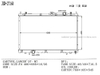 China Suppler Wholesale Price High Performance Aluminum Auto Radiator for Mitsubishi Lancer′ 07- Mt
