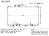 Hot Sale for Odyssey Rb1 Auto Aluminum Radiator OEM 19010-Rfe-902