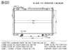 Car Cooling System Aluminum Radiator for Toyota Landcruiser′ 90-96 Fj80/Hdj80 at OEM 16400-17030