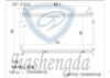 Good Quality Aluminum Auto Parts Air Conditioning Refrigeration Condenser for Mitsubishi Zinger