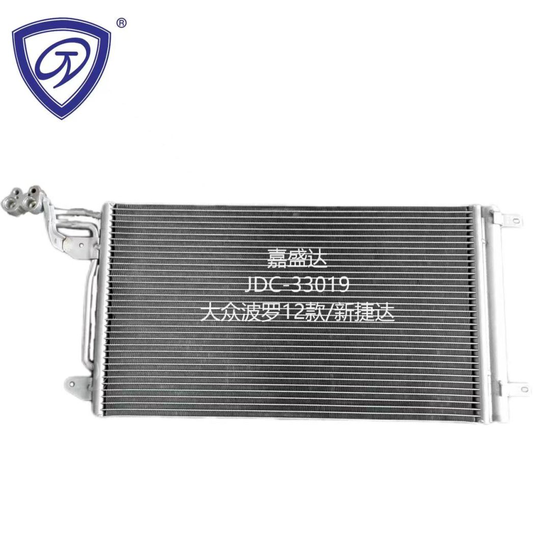 Heat Exchanger Condenser Parallel Flow Aluminum Car Radiator Condenser for VW Polo′ 12- 6r0820411A