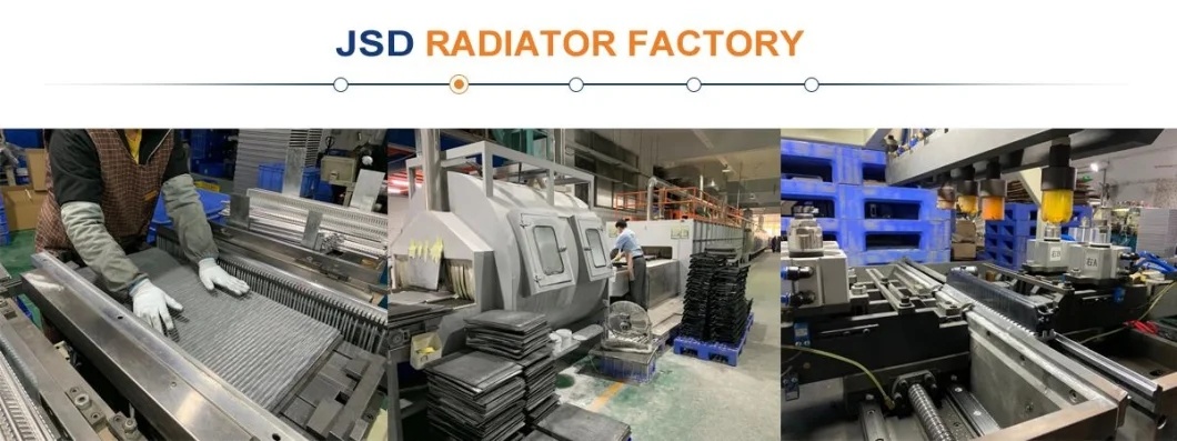 Factory Direct Wholesale Mitsubishi Pickup L200/2.5D 45D56 at at Aluminum Car Radiator