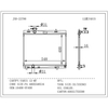 Auto Parts Water Tank Radiator Factory Price Wholesale OEM 16400-0y400 for Yaris 12
