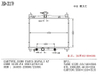 2022 Hot Selling Aluminum Auto Parts Radiator for Yaris 1.6 Middle East Edition OEM 16400-23090