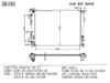 Hot Sale for 05 Sonata Auto Aluminum Radiator OEM 25310-3K080