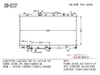 2022 Hot Selling Aluminum Auto Parts Radiator for 96-01 At210 OEM 16400-16580