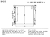 Hot Sale for Sonata 2.0′11-12 at/KIA Optima 2.0*11- at Auto Aluminum Radiator OEM 25310-2t150