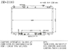 China Manufacturer Wholesale High Quality Auto Aluminum Radiator for Honda Stream′ 01-04 Rn3 at 19010-Pna-H51