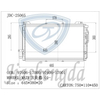 Auto Air Conditioning System Heat Exchanger Refrigeration Condenser Wholesale OEM 97606-17000/97606-17001 for Matrix 01-