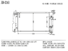 2022 Hot Selling Aluminum Auto Parts Radiator for 03 Corolla