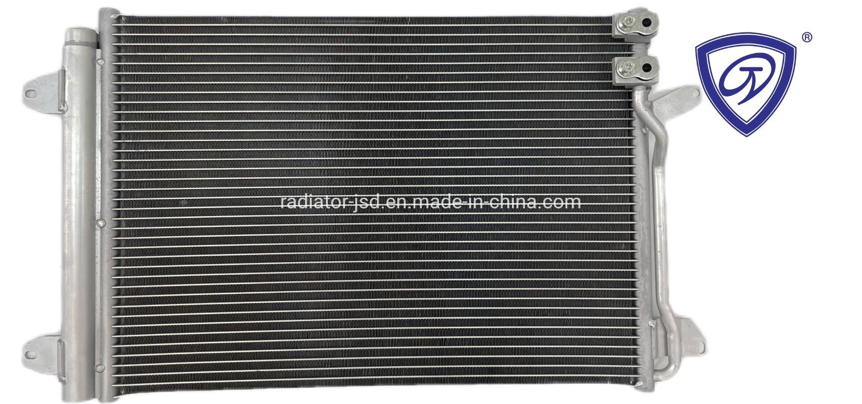 Customized All Aluminum Microchannel Heat Exchanger Auto Condensers for VW New Sagitar