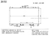 Auto Cooling System Aluminum Parts Radiator for Mitsubishi Lancer′01-05 at Mr968857