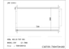 CRV12-/RM4 Automotive Aluminum A/C Condenser